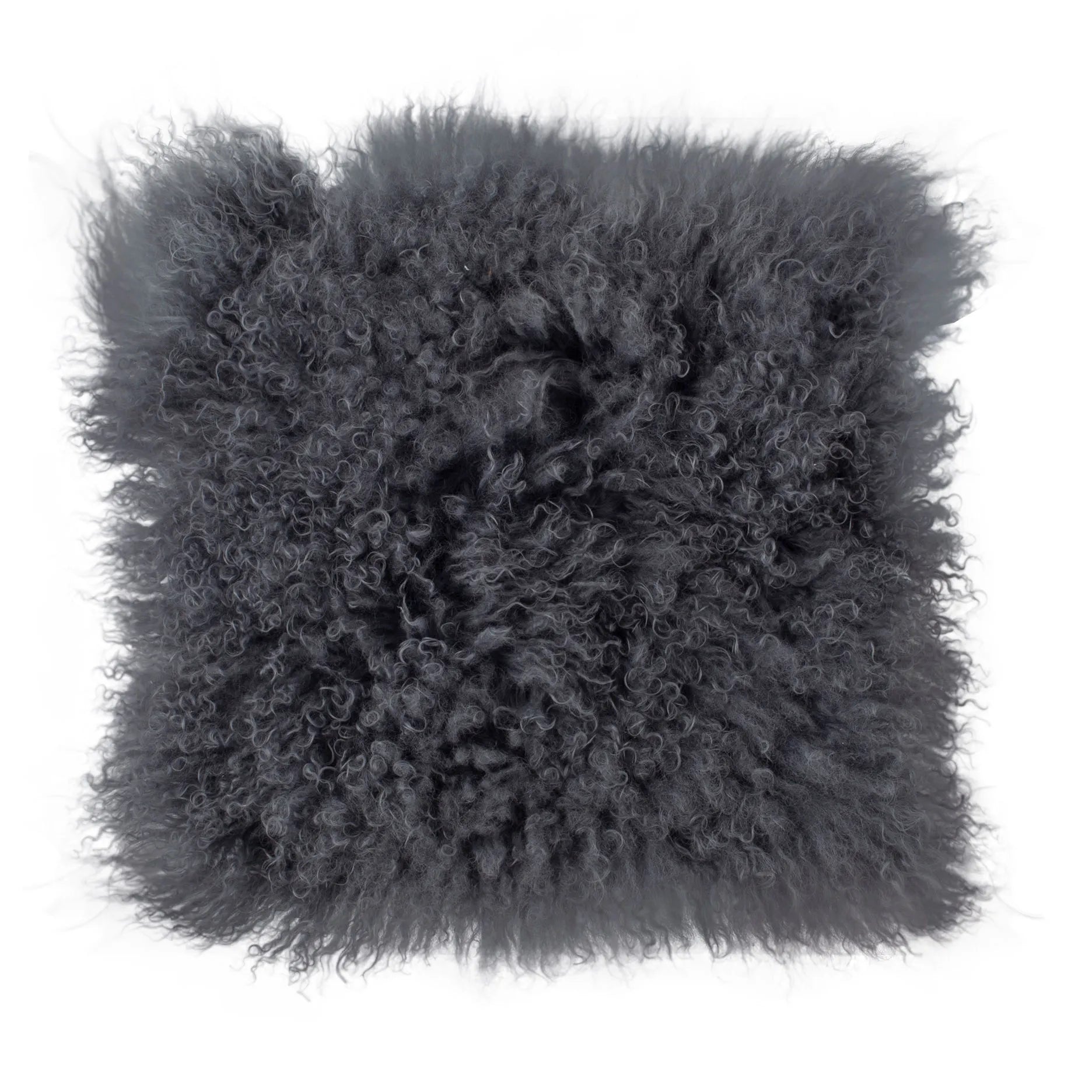 Lammfell Sitzkissen 40 x 40 cm